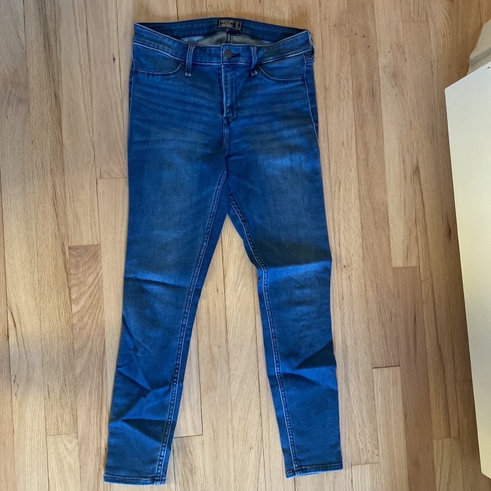 Abercrombie Harper low rise jean leggings skinny